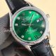 AAA replica Rolex Datejust green dial diamond bezel leather strap watch (4)_th.jpg